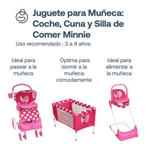 Coche Muneca/Cuna/Silla M51-2