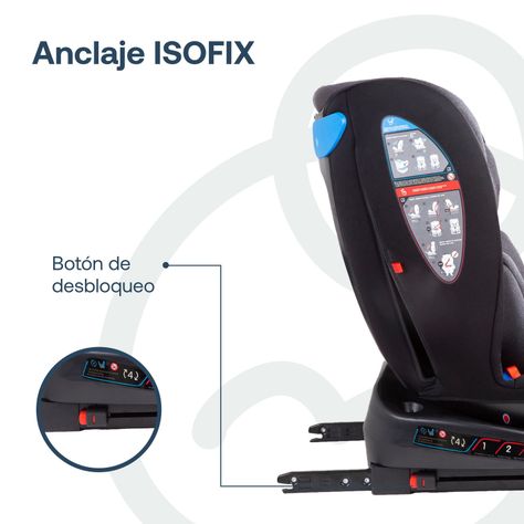 Silla de Auto Saturn Dark Grey-4