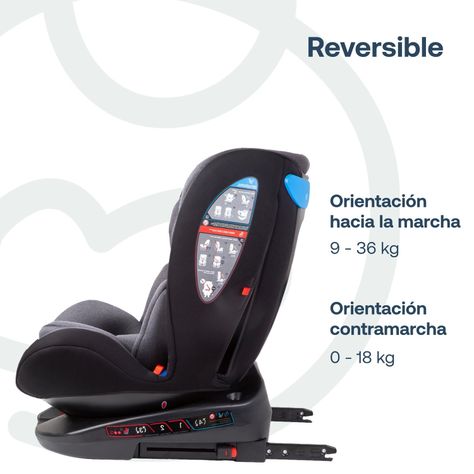 Silla de Auto Saturn Dark Grey-5