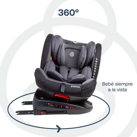 Silla de Auto Saturn Dark Grey-6