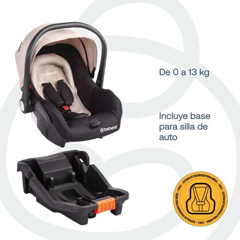 Coche Travel System Taurus Beige Bebesit-4