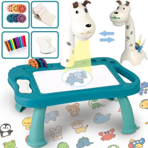 Mesa Juguete proyector Cachorro para dibujar multifuncional-1