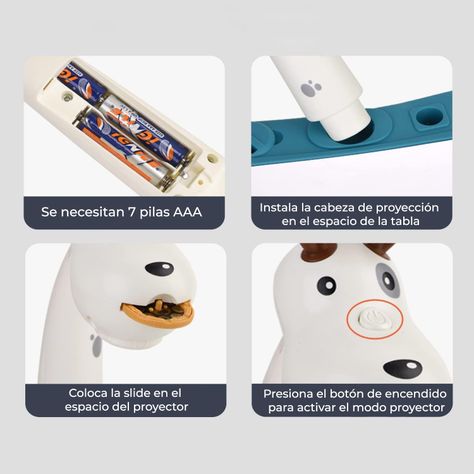 Mesa Juguete proyector Cachorro para dibujar multifuncional-2
