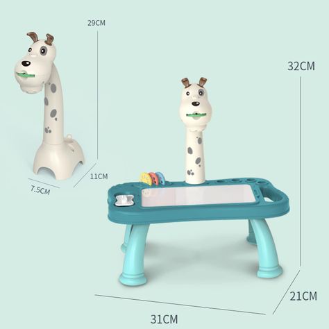 Mesa Juguete proyector Cachorro para dibujar multifuncional-5