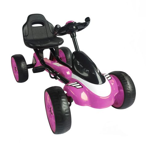 Go Kart Corsa GK5023 Rosado Bebesit-0