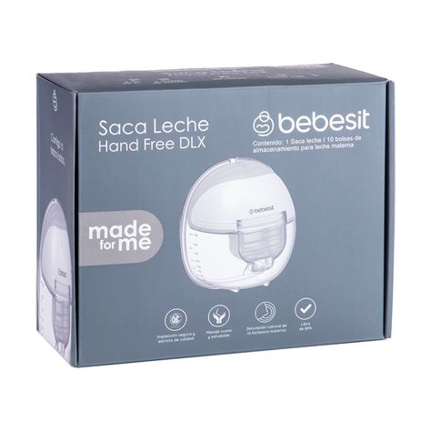 Extractor Leche Materna Eléctrico Manos Libre + 10 Bolsas-8