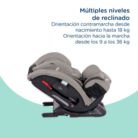 Silla de Auto Joie Convertible Every Stage FX - Gray Flannel-3