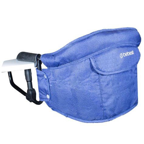 Silla de Comer Eat & Bear Azul Sujeción de Mesa Portable-1