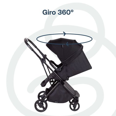 Coche Travel System Swift 360 Negro Bebesit-8