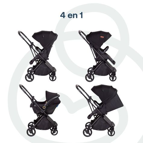 Coche Travel System Swift 360 Negro Bebesit-9