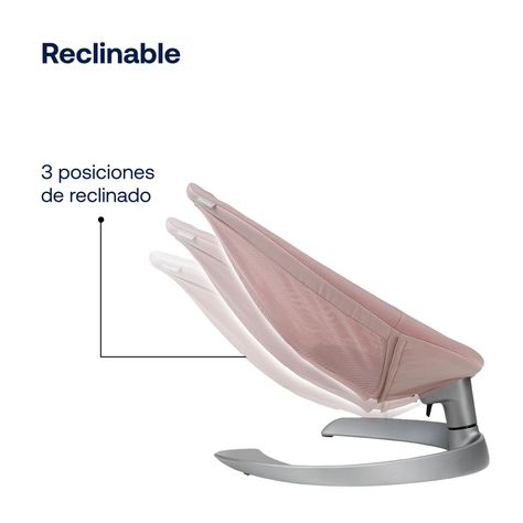 Baby Bouncer Nuna Leaf Grow Blush-3