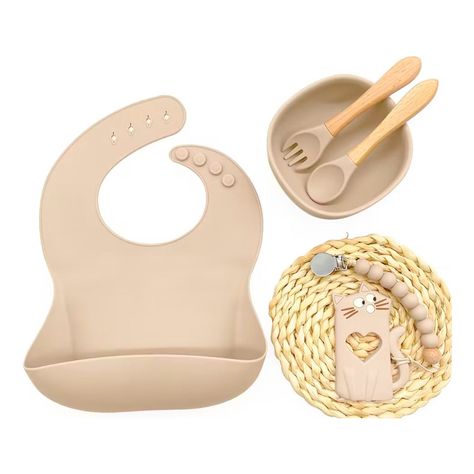 Set Alimentación March Silicona Beige-0