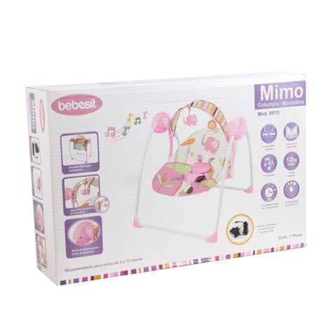 Silla Nido Bebé Rosada 8515 Bebesit-2