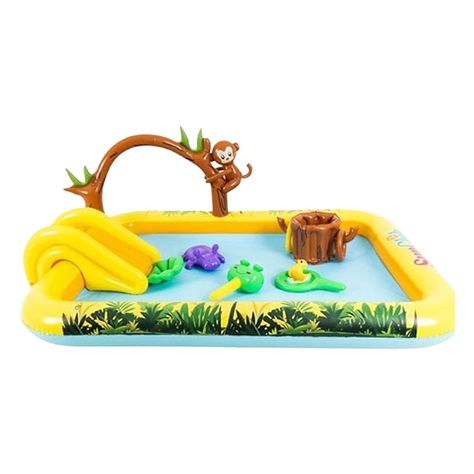 Piscina Centro de Juegos Selva Tobogán Aspersor Be Splash-0
