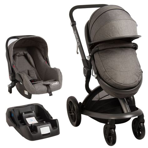 Coche Travel System Quantum Gris Bebesit-0