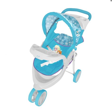 Coche de Juguete para Muñeca Jogger + Silla Frozen Disney-3