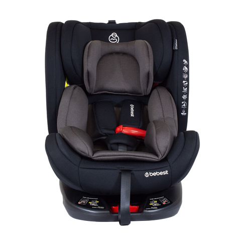 Silla de Auto Convertible OneFix Dark Brown-1