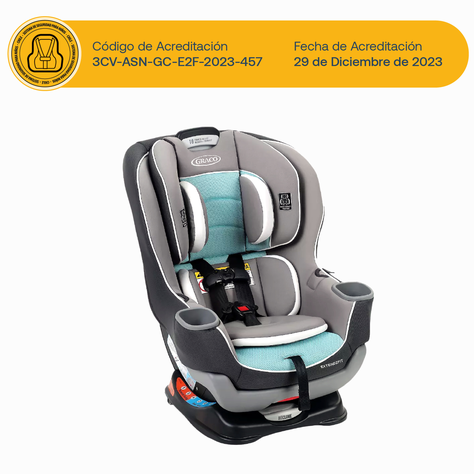 Silla de Auto Bebe Convertible Extend2Fit Spire Graco-8