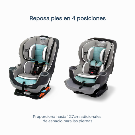 Silla de Auto Bebe Convertible Extend2Fit Spire Graco-5