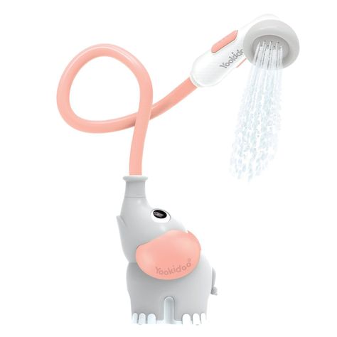 Elefante Ducha Interactivo Rosado Bebe Bañera Yookidoo-0