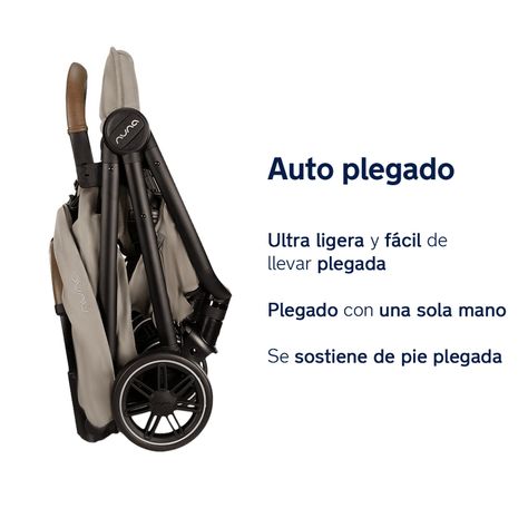 Coche de Paseo TRVL Beige Nuna-5