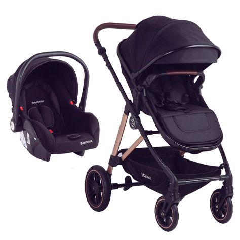 Coche Cuna Travel System Neo Negro Bebesit-0