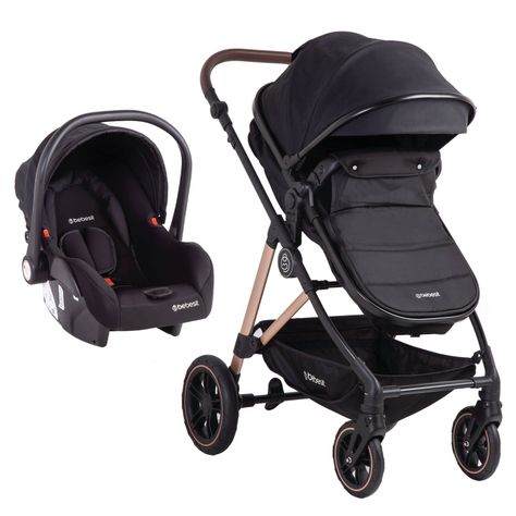 Coche Cuna Travel System Neo Negro Bebesit-1