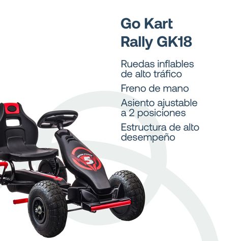 Go Kart Rally GK18 Rojo-1