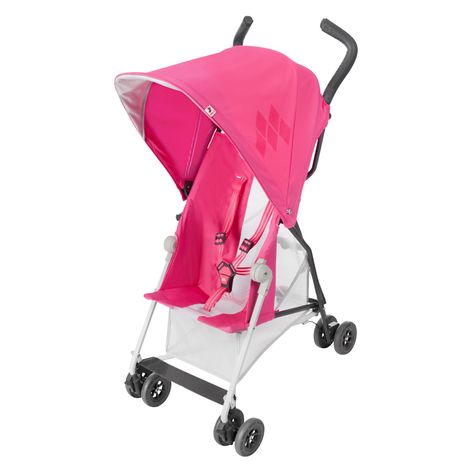Coche Paragua MacLaren Mark II Carmine Rose-0