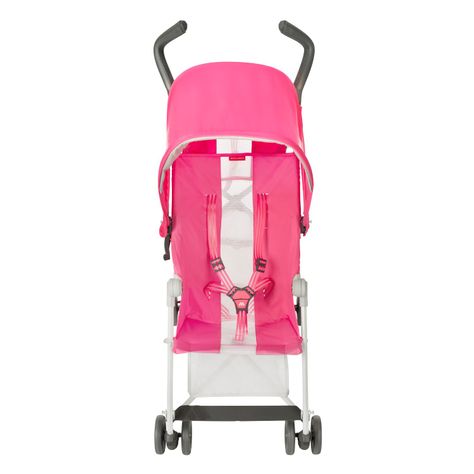 Coche Paragua MacLaren Mark II Carmine Rose-5