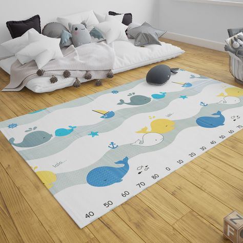 Alfombra Antigolpes Plegable 180X120 Oso y Oceano Bebesit-6