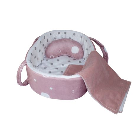 Muñeca Bebe Lucía con cuna y accesorios-4
