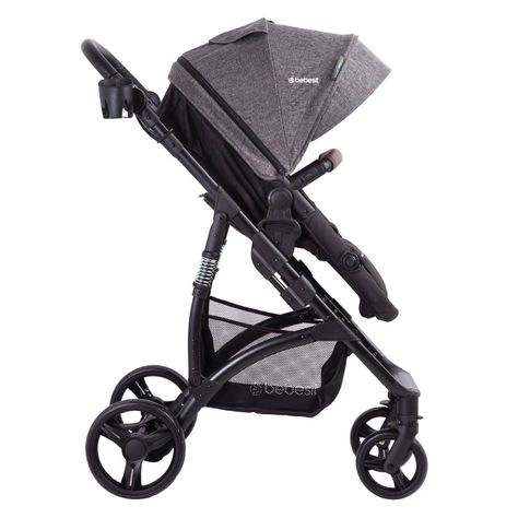Coche Cuna Travel System Explorer LX Negro-2