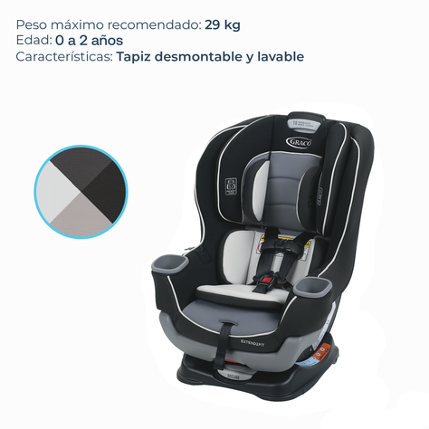 Silla de Auto Bebe Graco EXTEND2FIT Gotham-2