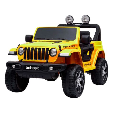 Camioneta Eléctrica Bebesit Renegade - Amarillo-0
