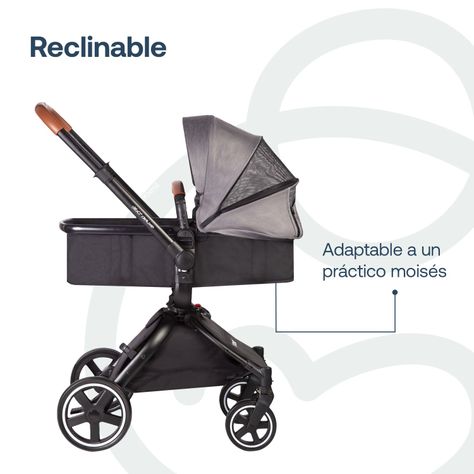 Coche Travel System Deluxe 360° SX Gris-9