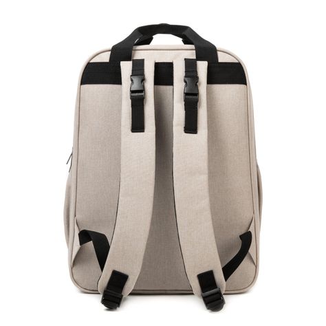 Mochila Maternal 3 En 1 Pañalera Cuna Y Mudador Portátil Beige Bebesit-9