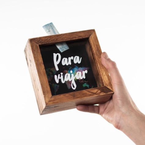 Mini Alcancía Para Viajar - Mundo-0
