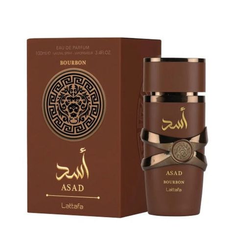 Perfume Lattafa Asad Bourbon EDP 100 Ml Hombres-0