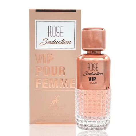 Perfume Maison Alhambra Rose Seduction Vip Pour Femme EDP 100 Ml-0