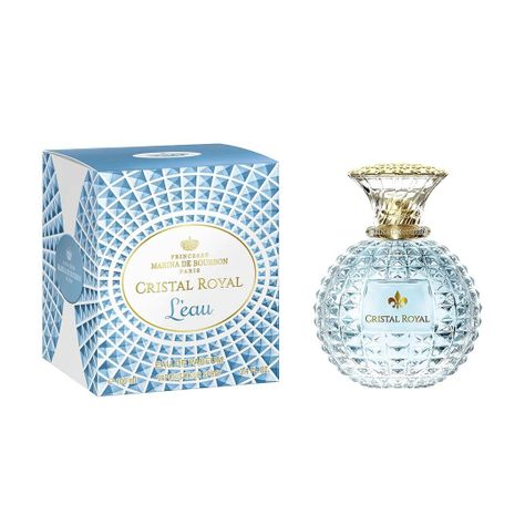 Perfume Marina de Bourbon Cristal Royal L' Eau EDP 100 Ml Mujer-0