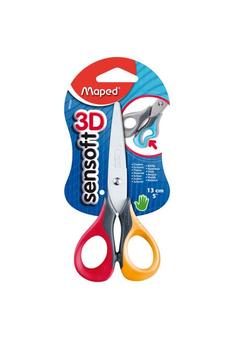 Tijera Sensoft 3D 13cms. Maped-0