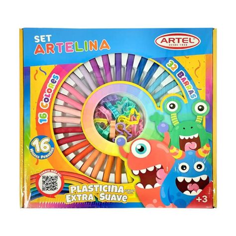 Rueda Artelina 16 colores Artel-0