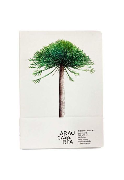 Libreta Líneas 14,8x21cm Araucaria Araucaria-0