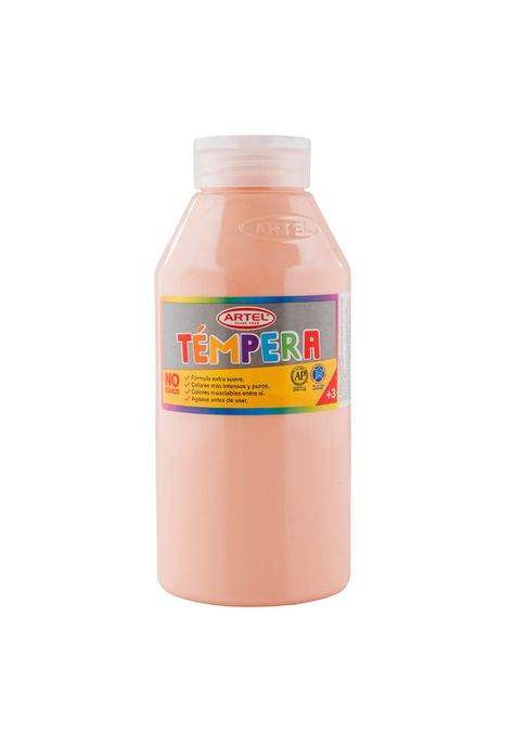 Frasco Témpera Amarillo Limón 72 250ml. Artel-0