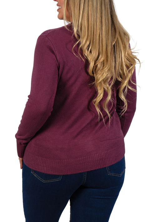 Cárdigan Mujer Bolsillos texturado colores HIPSY-2