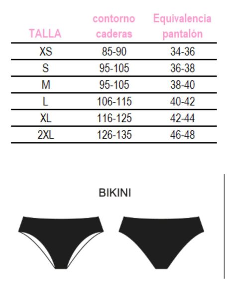 Parte De Abajo Calzón Bikini Colores.-3