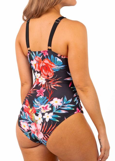 Traje De Baño Mujer Floral Classic COLORES HIPSY-1