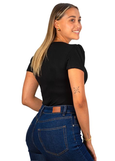 Body mujer básico escote corazón HIPSY-1