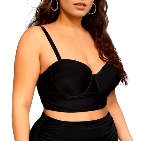 Top de bikini copa Candance ideal busto grande-1